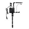 Aquatic habitat purifier, underwater pump, air enrichment, fish container filtration, low noise No