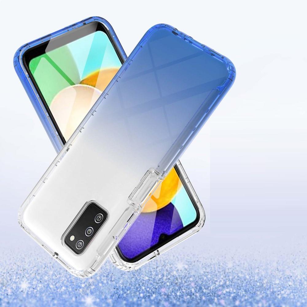 Shockproof case for Samsung Galaxy A03s, Gradient Blue