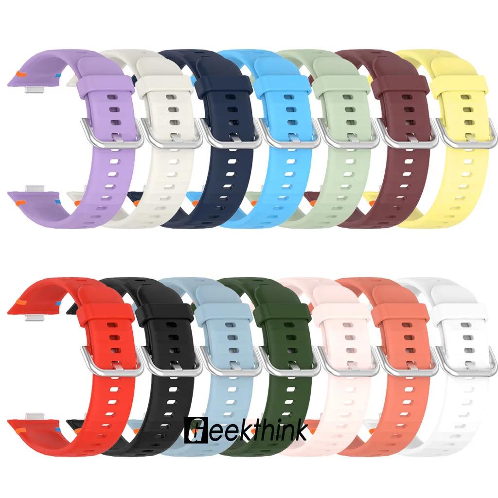 Soft Sports Silicone Strap For Huawei Watch Fit 4 Pro 4 3 Replacement Band Watchband Bracelet For Huawei Fit 4 Fit 4pro Strap