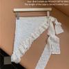 Lace Trim Fart Curtain Clothing Accessories Apron Wrap Skirt Trendy Butt Curtain  Summer