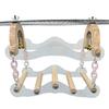 5 Wooden Perch Poles Multifunctional Ring Acrylic 20 Cm 1 Pc