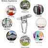 Dww Ceiling Hook, 450KG Capacity Heavy Duty Ceiling Wall Mount Hook 304 Stainless Steel, Hanging Kit for Hammock, Hanging Chair, Boxing Bag, Yoga
