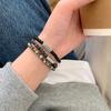 2023 New Chinese Style Stone Beaded Elastic Bracelet for Women - Light Luxury Hand Jewelry