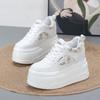 Fashion 10CM Autumn Women Platform Sneakers Casual Outdoor Skateboard Comfortable Lace Up New Autumn Sneaker Running Sports Shoe Female