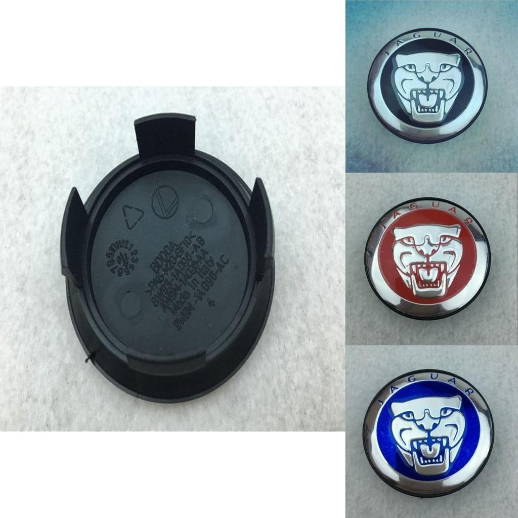 Elegant 4pcs Set Jaguar Wheel Hub Caps Logo Rim 59mm Cover Emblem Cap In Premium Quality