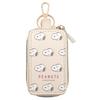 Meiho Double Pocket Key Case, Snoopy, Ivory, SN3203