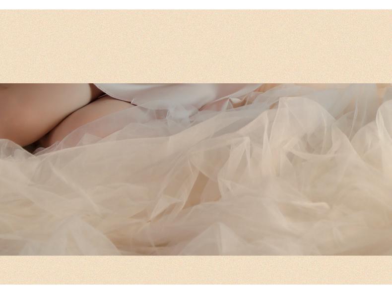 Women's Hot Summer Ice Silk Mesh Backless Nightdress - Long, Thin, and Long-Sleeved