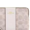 Coach 15 Brand Logo Zipper Closure Coated Canvas Mini Clutch Women clutch Chalk Multicolor CW854-IMXDM