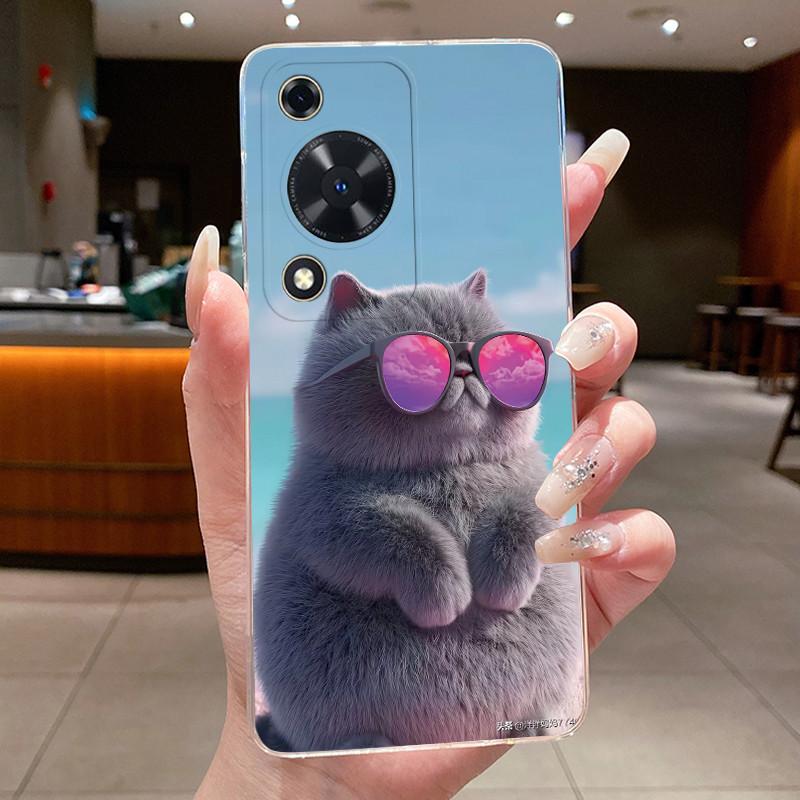 Casing For Huawei Nova Y63 Y72 Y72S Case Luxury Dragon Cute Cool Boys Girls Transparent Soft Silicone TPU Phone Cases Back Cover