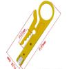 Mini Portable Wire Stripper Cutter, Impact Punch Down Tool, Network Line Knife ,Multi-Function Cable Peeler for Electrical DIY