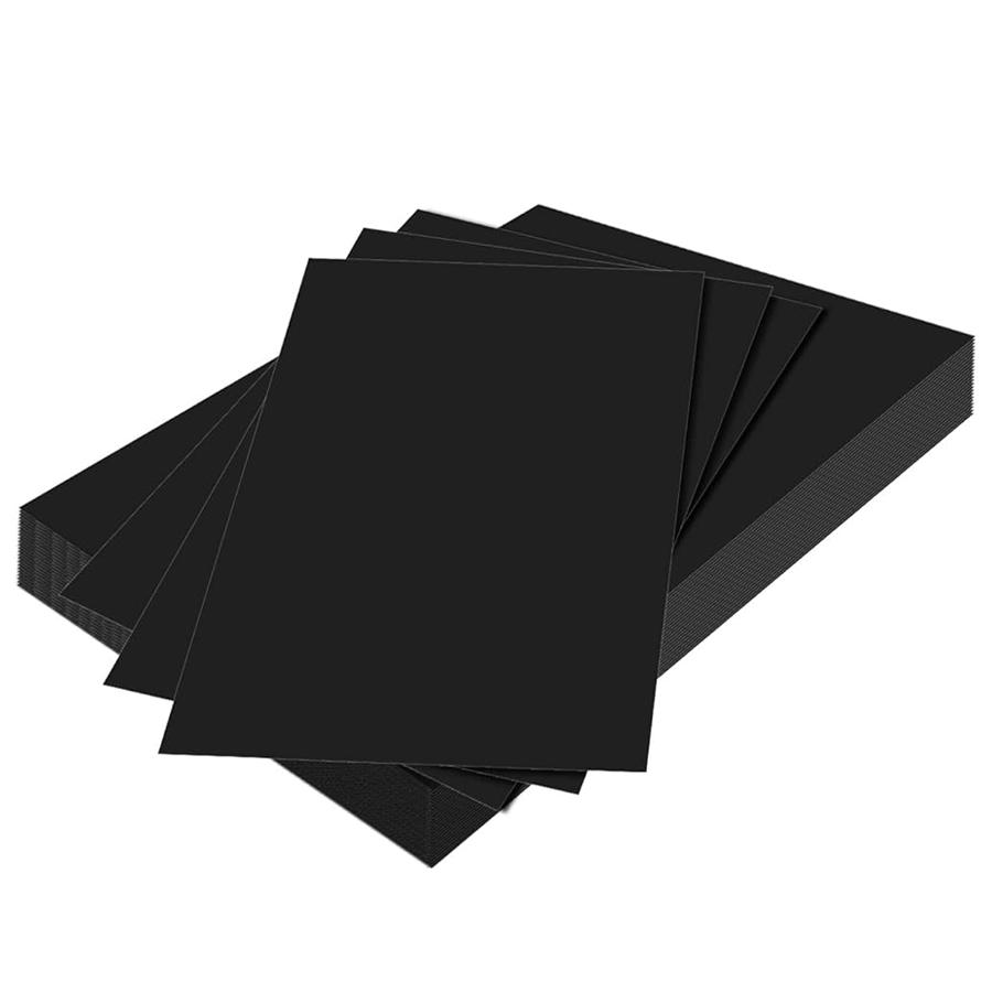 30/50pcs Black Scratch Paper Colorful Visual Effect Scraping Wax Paper DIY Painting Art Creative Drawing Supplies XJM