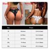 Lingerie Sexy Underpants Lace Flowers Hollow Bow Panties Women's Underwear G String Thong