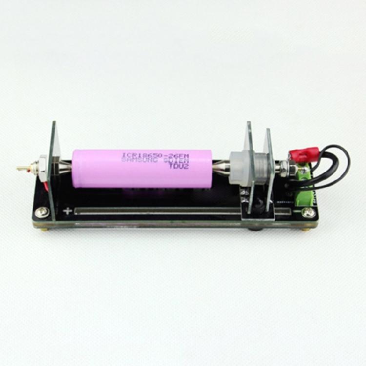 4 Wire Battery Holder Battery Resistance Capacity Test Holder Easy to Carry for 18650 26650 21700 3A Batteries