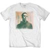 White Liam Gallagher Monochrome Official Tee T-Shirt Mens Unisex