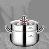 Wutuo 316 Stainless Steel Soup Pot with Steamer