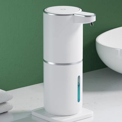 Yousheng 1 Set Seifenspender, verstellbar, per USB wiederaufladbar, berührungsloser Schaumseifenspender für Badezimmer und Küche