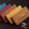 Flip Holder Covers for Ulefone Armor 17 18 T 19 T 21 22 23 24 25 T 26 Ulta 27 Pro Crocodile Patterned Leather Phone Cases