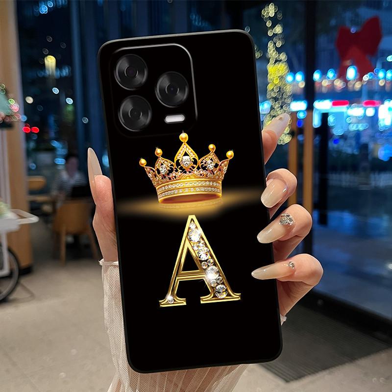 Case For ZTE Blade V70 Vita/Nubia V70 Design Soft Silicone Black Case Shockproof Beautiful Trendy Crown Letter Pattern Shell
