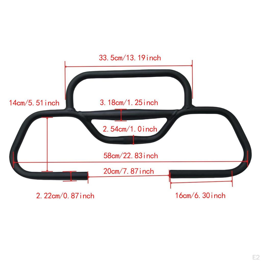 Road Bend Handlebar, Aluminum Alloy Accessory, Spare Part, Lightweight