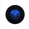 Record Coaster Table Cup Placemats Creative Environmental Plastic Vinyl Drink Coasters Heat-resistant Simple