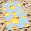 Kleine Gelbe Ente Handtuch Strandtuch Übergröße Super Saugfähig Weich Schwimm Strandtücher Für Männer, Frauen