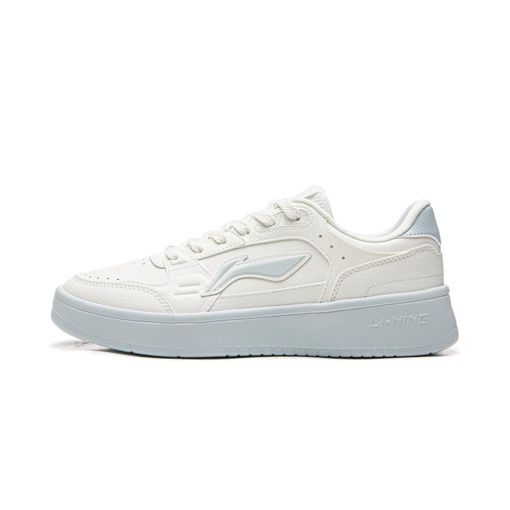 Li Ning Sycee V4 Low top Skateboard Shoes Women's White Blue AGCW082-3