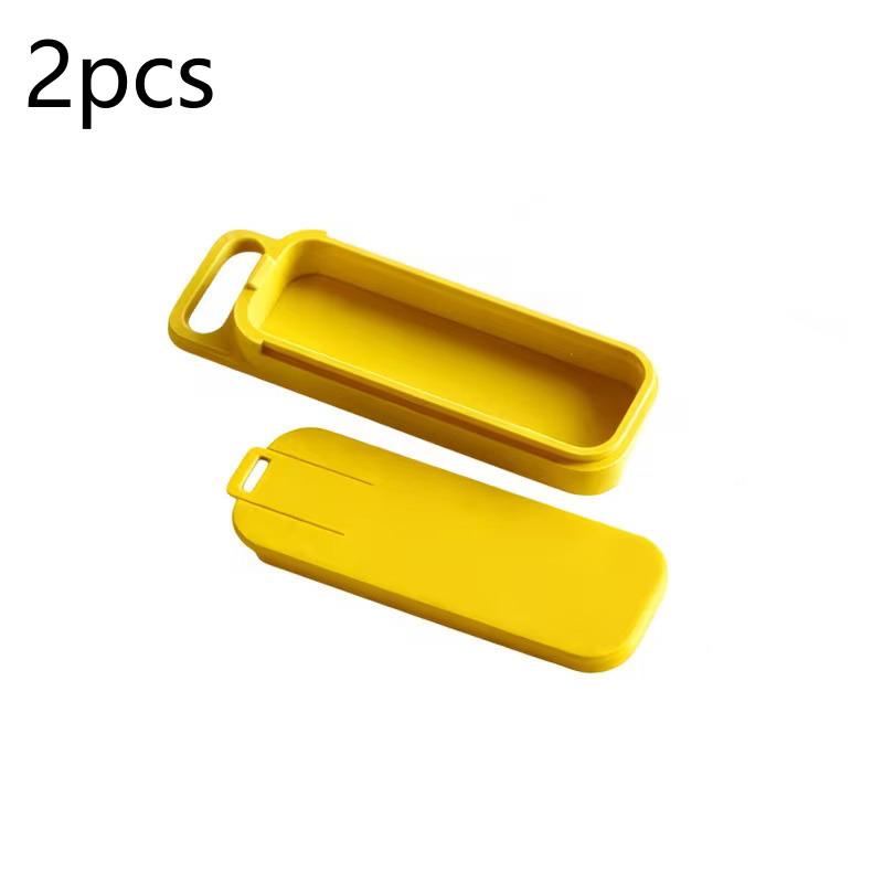 2Pcs Multifunctional Storage Box Mini Collection Box With Pull Out Cover Novelty Coin Box