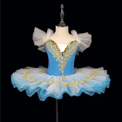Summer Girls Ballet Dress Elegant Performance Children's Dance Costume Baby Tutu Dresses Girl Clothing Vestidos Outfit Kids