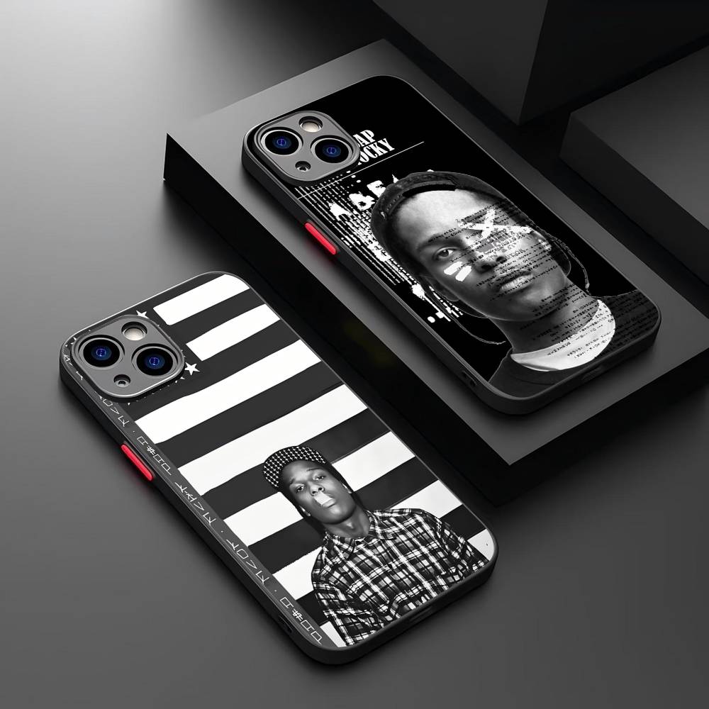 Hip Hop Rapper A-Asap R-Rocky Film Handyhülle Für iPhone 11 12 13 14 15 16 Pro Plus X XS MAX Mattes Bumper Stoßfeste Hülle
