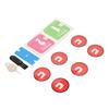 6PCS Watch Back Cover Tape Plastic Rear Glass Adhesive Tape for Samsung Galaxy Watch 3 44mm 41mm