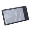 5X Reading Magnifier with Stand 43 LED 3 Brightness Full Page Rectangular Magnifier for Engraving Pr