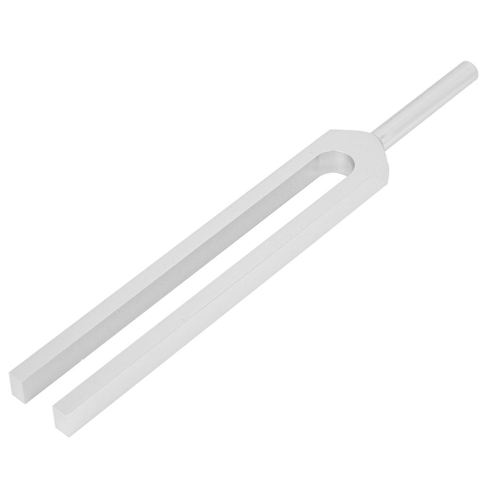 8 Pcs Aluminum Alloy Silver Neurological Tuning Fork Set for Healing 256~512Hz