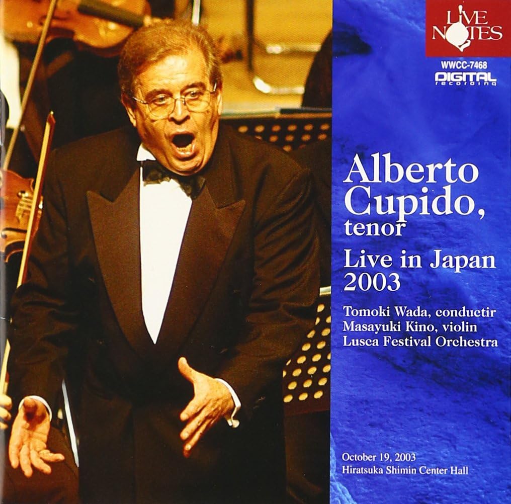 

CD ALBERTO CUPIDO (TENOR), PUCCINI/, T - Cupito sings No one should sleep WWCC7468 Japan Classical Used