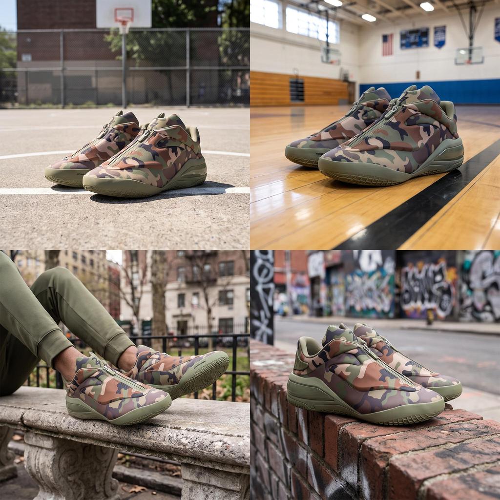 Converse SHAI 001 Echo Unisex Sneakers Multi-Color Camo A19839C