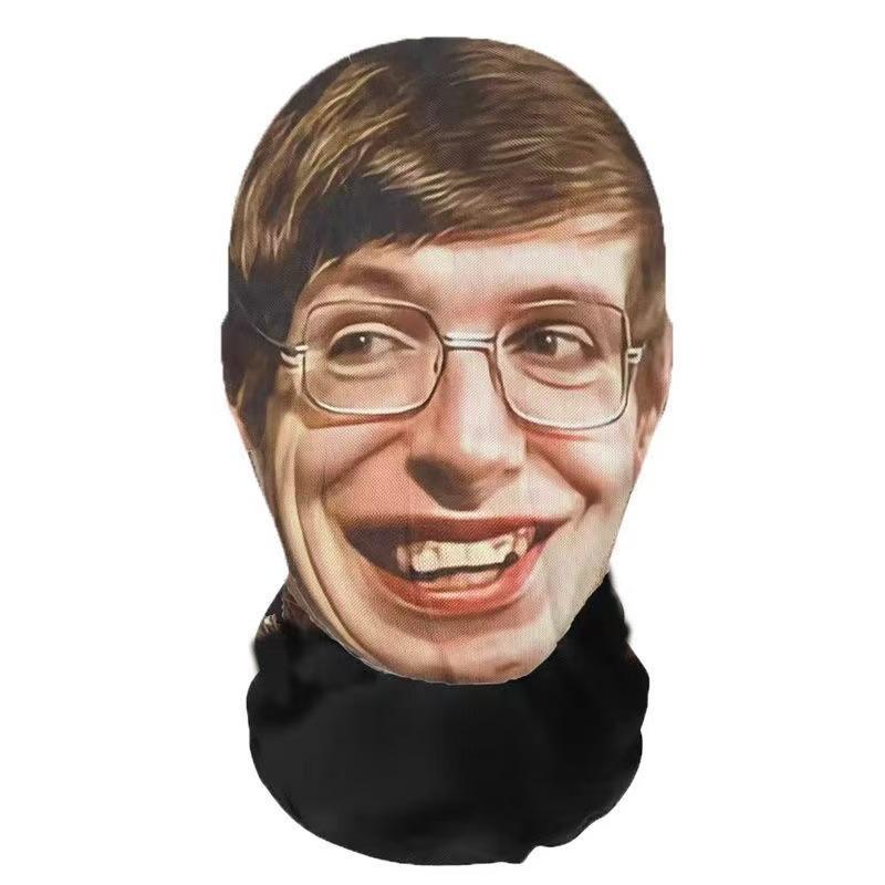 Masque intégral Style Michael Jackson Anime Unisexe Écharpe de Cyclisme Anti-poussière, Couvre-chef Cosplay Accessoires de Jeu de Rôle mask beige
