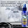 Winter car defogger, upgraded antifreeze antifog, windshield and rearview mirror rain repellent spray, long-lasting anti-fogging