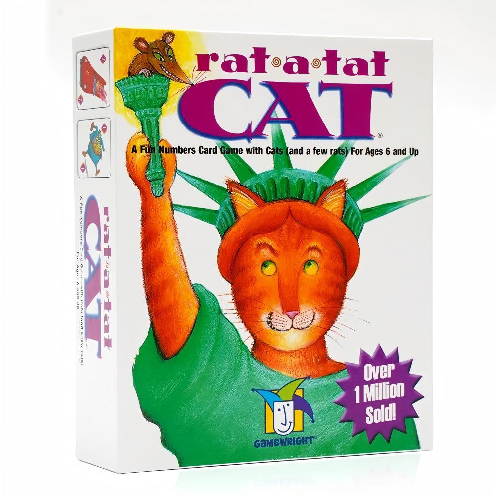 Version Rat English A Tat Cat Board Game Cards Family Gathering Play Toy Props