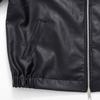 SILVER BULLET CavariA Unisex Oversized PU Leather Size 44 Black Men's Jacket, CATN23-13, (M),