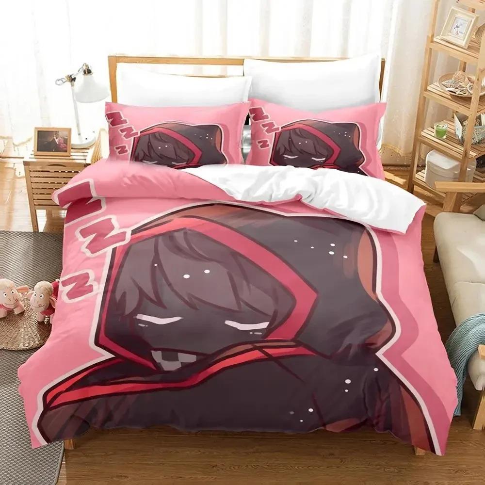 Badboyhalo Team SMP Bedding Set Duvet Cover Bed Set Quilt Cover Pillowcase Comforter king Queen Size Boys Adult Bedding Set