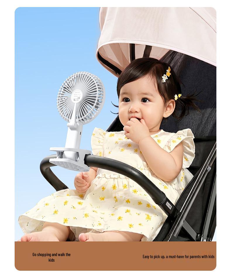 Portable USB Desk & Neck Mini Fan – Rechargeable & Outdoor-Friendly
