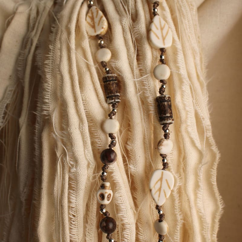 Stole Necklace_MAYA BROWN