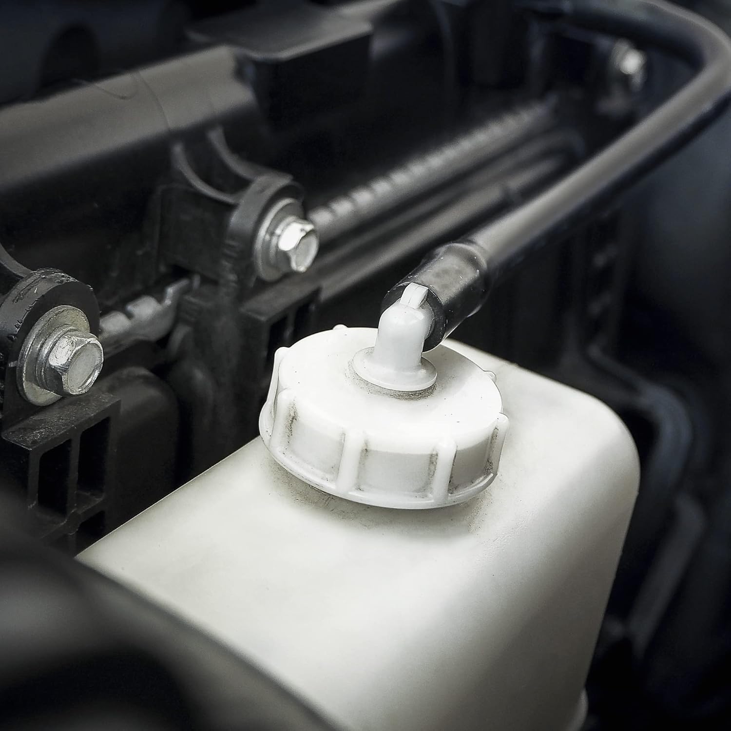 ACROPIX Radiator Coolant Reservoir Overflow Tank Cap for Honda Accord - Pack of 1 White