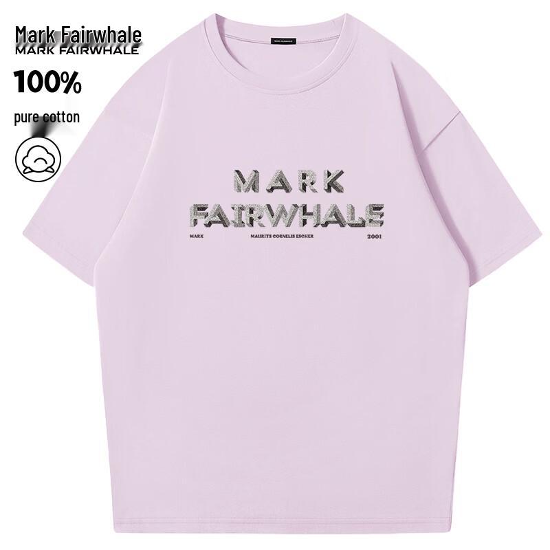 Mark Hua Fei Men's Retro Trendy Cotton T-Shirt