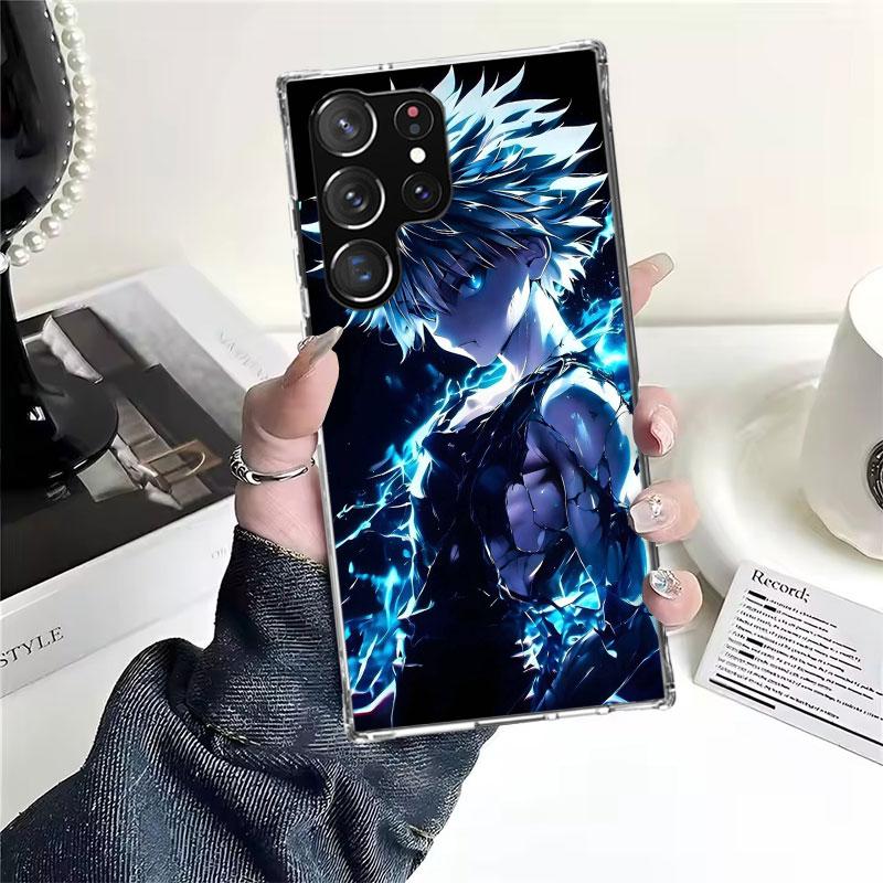 Huner X-Hunters Killua Soft Phone Case For Samsung Galaxy S22 S23 S24 S25 Edge S26 Ultra S20 FE S21 Plus + Fundas Coque Galaxy S