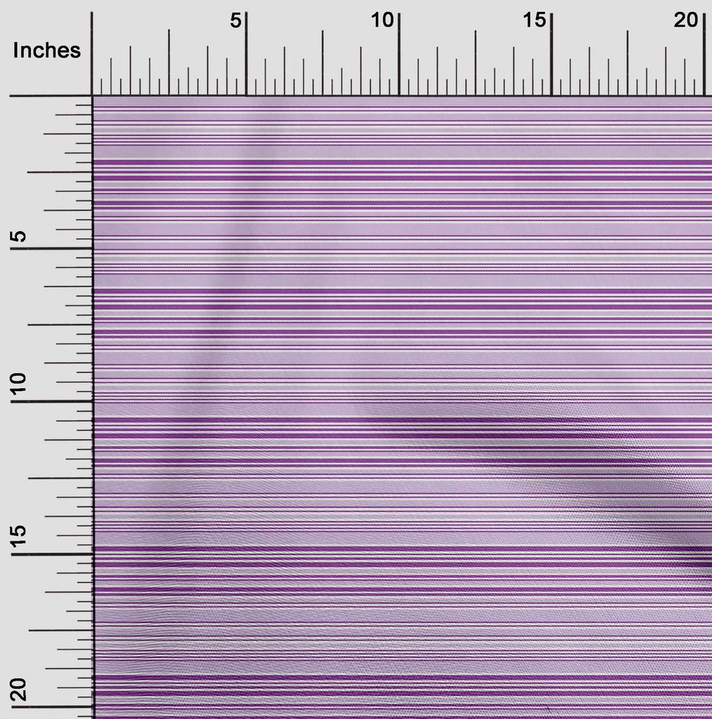 oneOone Cotton Flex Fabric Texture Stripe Print Fabric By Yard 40 Inch Wide