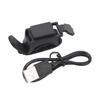 Double Light Source LED Hat Light USB Cap Clamp Light Rechargeable Headlamp  Hiking Adventures