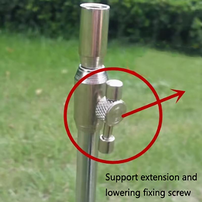 Rocker Clamp Rocker Connector Bracket Fixing Screw Bracket Tip Rocker Counterweight Lampshade With Light Fishing Accessories