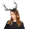 Antlers Headband Halloween Elk Headwear for Halloween Party Wear Deer Horn Hair Band Christmas Headpiece Party Supplies