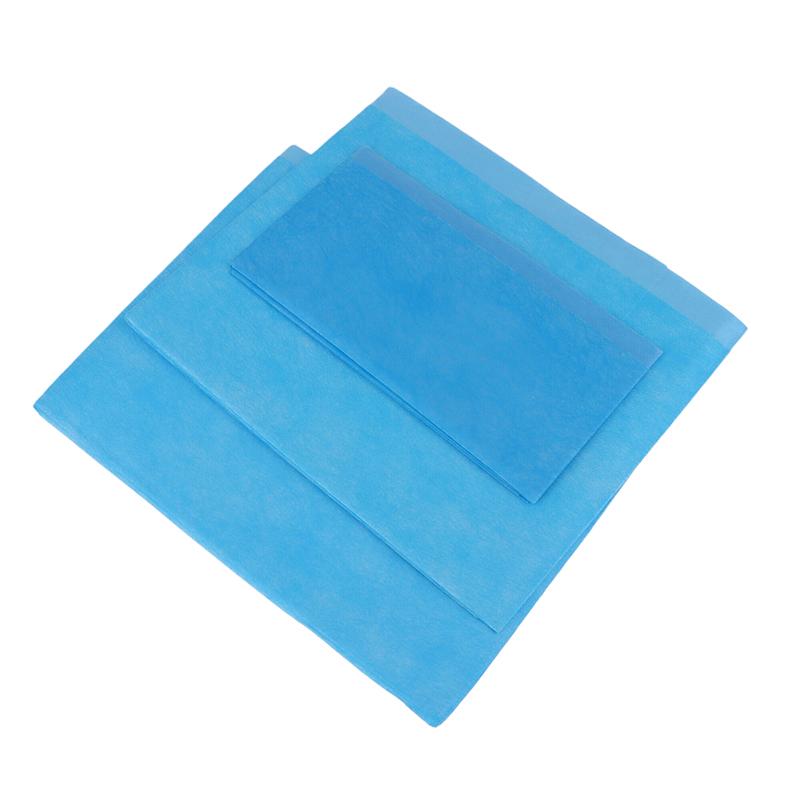 10/20/50 Sheets Disposable Surgical Drapes Surgical Sheet Blue Surgical Towel Non-Woven Sterile Sheet Waterproof Travel Mat