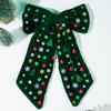 Button Xmas Barrettes Snowflake Velvet Bow Hairpin Exquisite Christmas Hair Clip  Christmas